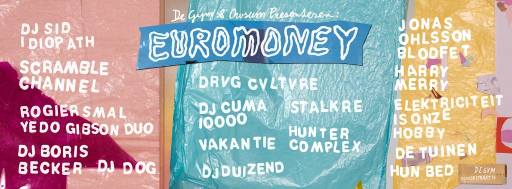 flyer: euromoney, de gym, groningen - january 17 2014